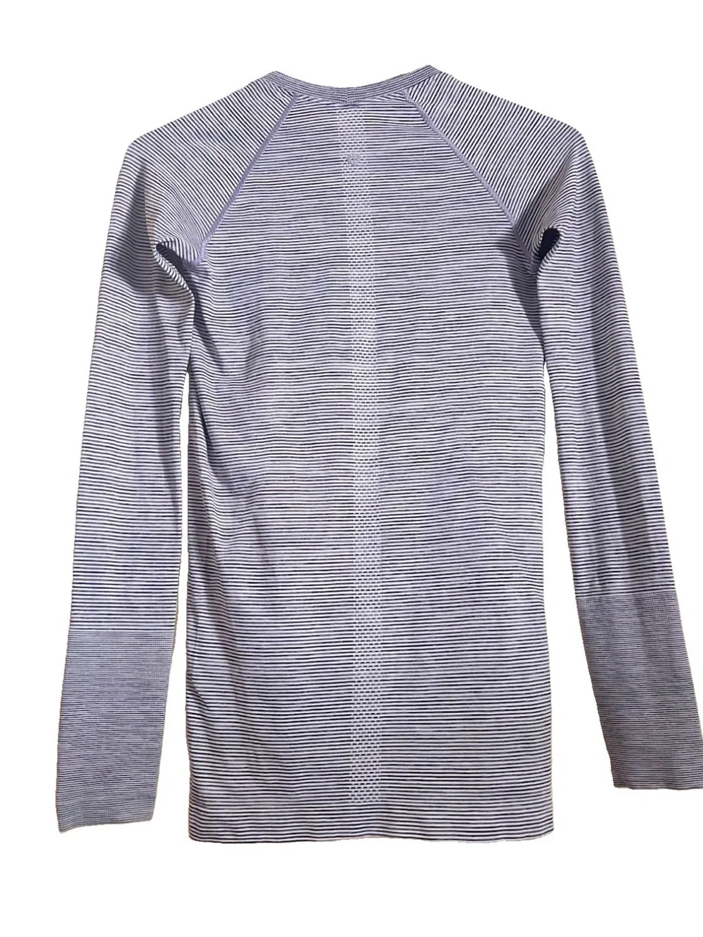 Lululemon Swiftly Tech Long Sleeve 2.0 Wee Are From Space White Sz 6 HIP Length